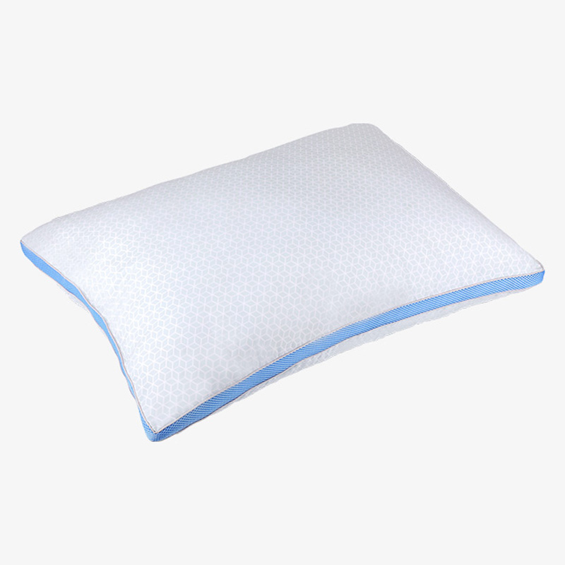 Almohada de enfriamiento para dormir caliente y sudor nocturno con humedad de mecha de impresión PCM, fundas de almohada ultra fría